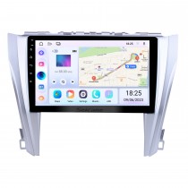10.1 inch Android 14.0 GPS Navigation System Radio For 2015 2016 2017 Toyota Camry Steering Wheel Control Bluetooth HD Touch Screen TV tuner Rear view