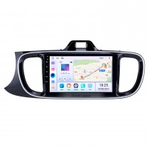 All in one 9 inch Android 14.0 HD Touchscreen Radio for 2017 KIA PEGAS Left Hand Driving Car GPS Navigation USB AUX RDS WIFI Bluetooth support DVR Digital TV Rearview Camera SWC