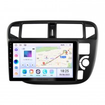OEM 9 inch Android 14.0 Radio for 1996-1999 HONDA CIVIC MANUAL AC Bluetooth Wifi HD Touchscreen GPS Navigation support Carplay DVR OBD