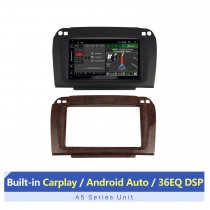 7 inch Android 12.0 for 2002-2006 BENZ S-Klasse(w220)/CL-Klassec(C215) GPS Navigation Radio with Touchscreen Bluetooth AUX support OBD2 DVR Carplay