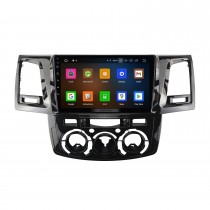 HD Touchscreen 9 inch Android 13.0 For 2005 TOYOTA FORTUNER  VIGO HILUX MANUAL AC Radio GPS Navigation System Bluetooth Carplay support Backup camera