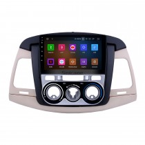 2007-2011 Toyota Innova Manual A/C Android 12.0 9 inch GPS Navigation Radio Bluetooth HD Touchscreen USB Carplay Music support TPMS DAB+ 1080P Video