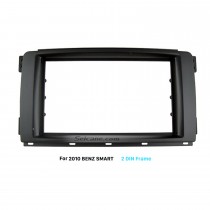 Elegant Double Din 2010 Mercedes BENZ SMART Car Radio Fascia Install Frame Dashboard Panel Auto Stereo Adapter