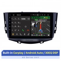 Android 10.0 for 2011-2016 Lifan X60 Car Audio System Touch Screen with Built-in Carplay Support Bluetooth GPS Navigation Steering Wheel Control