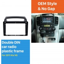 Fashionable 2Din 2011 KIA VQ Car Radio Fascia Stereo Interface Fitting Frame Audio Player