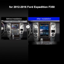 12.1 Inch HD Touchscreen for 2012-2016 Ford Mustang Expedition F350 Stereo Android Car GPS Navigation Car Audio System Support 360°Camera
