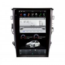 12.1 inch Android 9.0 Car Stereo for 2013+ FORD MONDEO Manual A/C with GPS Radio DVD Bluetooth  WiFi Support SWC 3-zone POP System Carplay