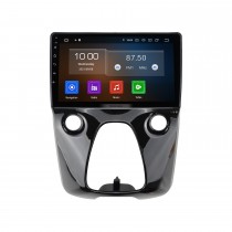 Carplay 10.1 inch Android 13.0 for 2014+ TOYOTA AYGO GPS Navigation Radio with Bluetooth HD Touchscreen support TPMS DVR DAB+