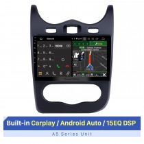 10.1 Inch HD Touchscreen for 2014 RENAULT Sandero Autostereo Carplay Bluetooth Support 3G 4G Wifi OBD2  