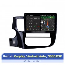 9 Inch HD Touchscreen for 2017 Mitsubishi Outlander GPS Navi Car Stereo with Bluetooth Car Radio Support Multiple OSD Languages