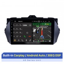 9 Inch HD Touchscreen for 2016 Suzuki Alivio Stereo Car Radio Repair Car Stereo with Bluetooth Support 1080P Video Player