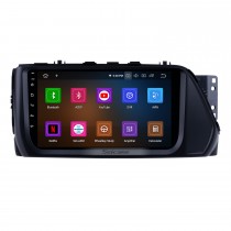 OEM Android 12.0 HD Touchscreen 2017 Hyundai VERNA 9 inch GPS Navi Radio Head unit with USB FM Steering Wheel Control Bluetooth music support DVR Digital TV 1080P Video Backup Camera OBD