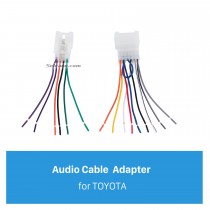 Auto Car Sound Plug Adaptor Audio Cable for TOYOTA Universal/BYD F3