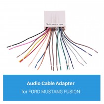 Auto Car Stereo Wiring Harness Plug Adapter Audio Cable for FORD MUSTANG FUSION