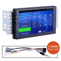 Car Radio Stereo Head Unit Power Cables For Nissan For Model H605E