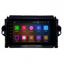 9 inch OEM Android 12.0 HD Touchscreen Head Unit GPS Navigation System For 2015-2018 TOYOTA FORTUNER/ COVERT with USB Support /4G WIFI Rearview Camera DVR OBD II 