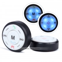 Seicane Black Car Universal Wireless multifunctional Steering Wheel Controller for GPS Audio CD DVD Radio