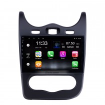 For 2014 Renault Sandero Radio 10.1 inch Android 13.0 HD Touchscreen GPS Navigation System with Bluetooth support Carplay