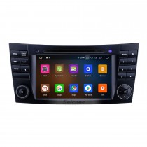 7 inch Android 12.0 GPS Navigation Radio 2002-2008 Mercedes Benz W211 Bluetooth HD Touchscreen AUX WIFI Carplay support Rearview camera