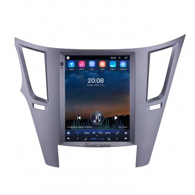 Tesla carplay Android Aftermarket Radio for Subaru Outback 2010 2011 2013 2014 with Carplay/Android Auto DSP Bluetooth GPS Navigation 