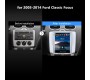 2005-2014 Ford Classic Focus 9.7 inch Android 10.0 GPS Navigation Radio with HD Touchscreen Bluetooth WIFI AUX support Carplay Rearview camera
