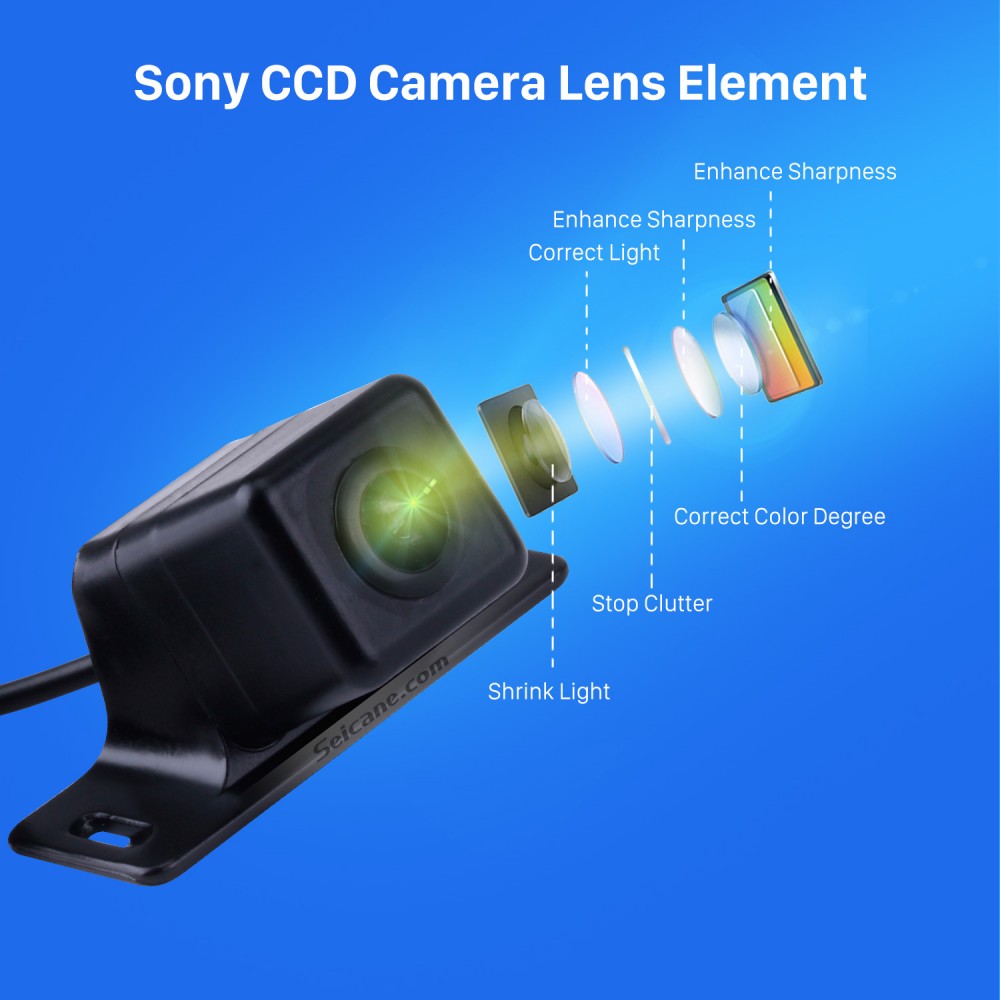 Wholesale Caméra arrière de voiture CCD universelle HD, pour Sony