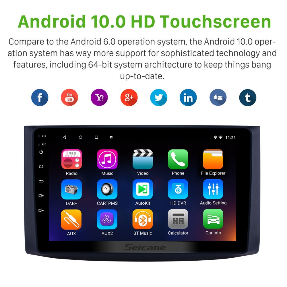 9 inch Android 14.0 GPS Navigation Radio for 2006 2007 2008 9 inch Android 14.0 GPS Navigation Radio for 2006 2007 2008