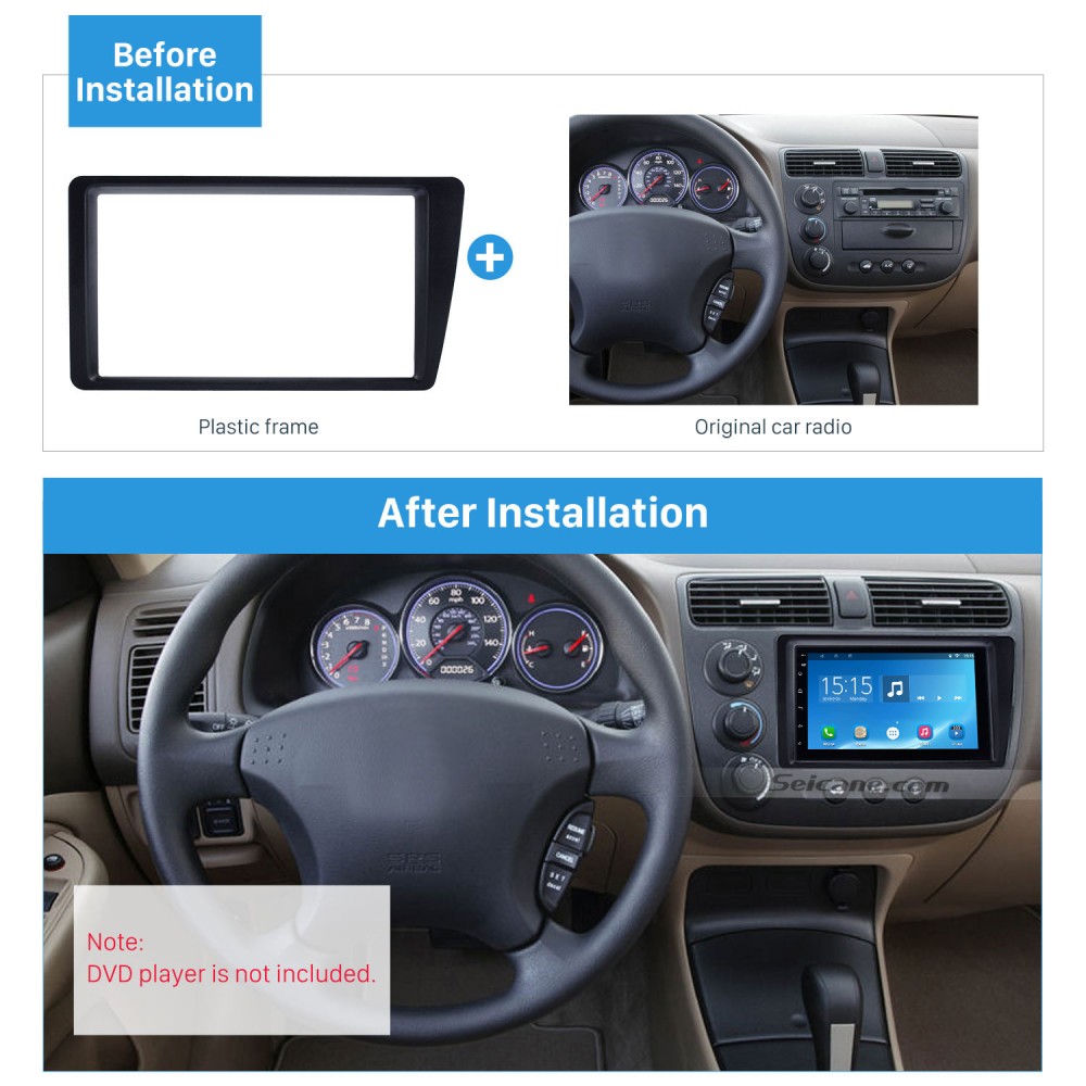 Great Double Din 2001 2002 2003 2004 2005 Honda Civic Lhd Car