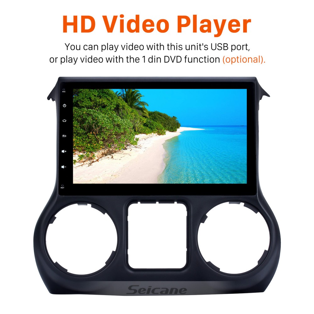 Upgraded Touchscreen for 2011 2012 2013-2017 JEEP Wrangler