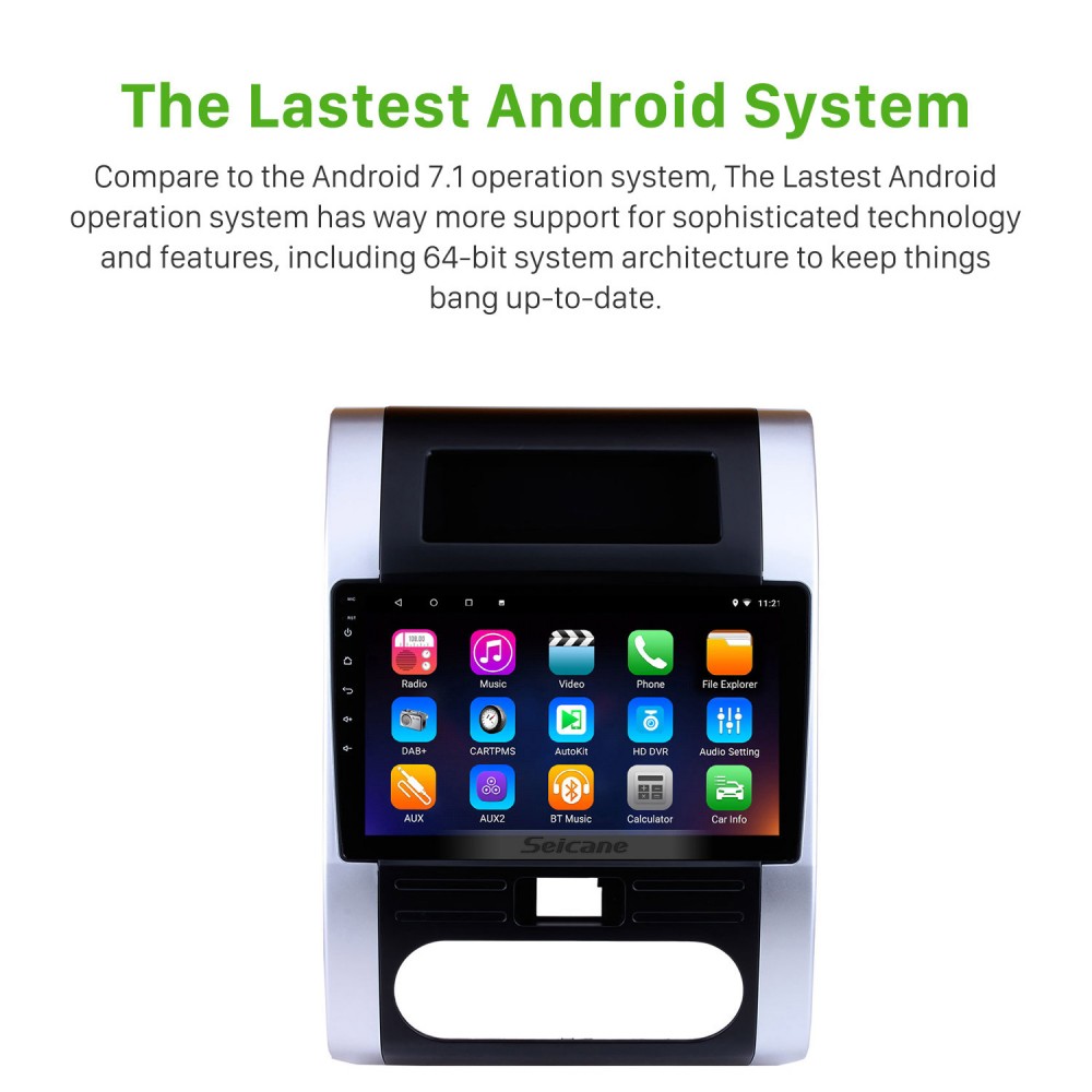 10.1 inch Android 14.0 Radio for 2008-2012 Nissan X-Trail/Dongfeng MX6 HD  Touchscreen with