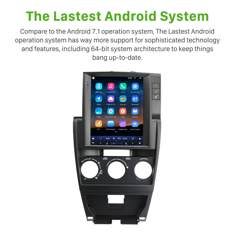 2006-2012 Toyota Corolla CarPlay 9.7 Inch Android 10.0 Radio
