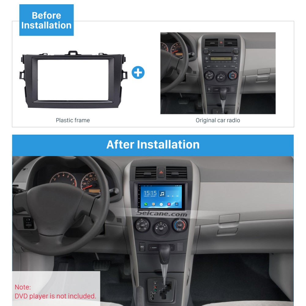 2009 toyota corolla dash kit