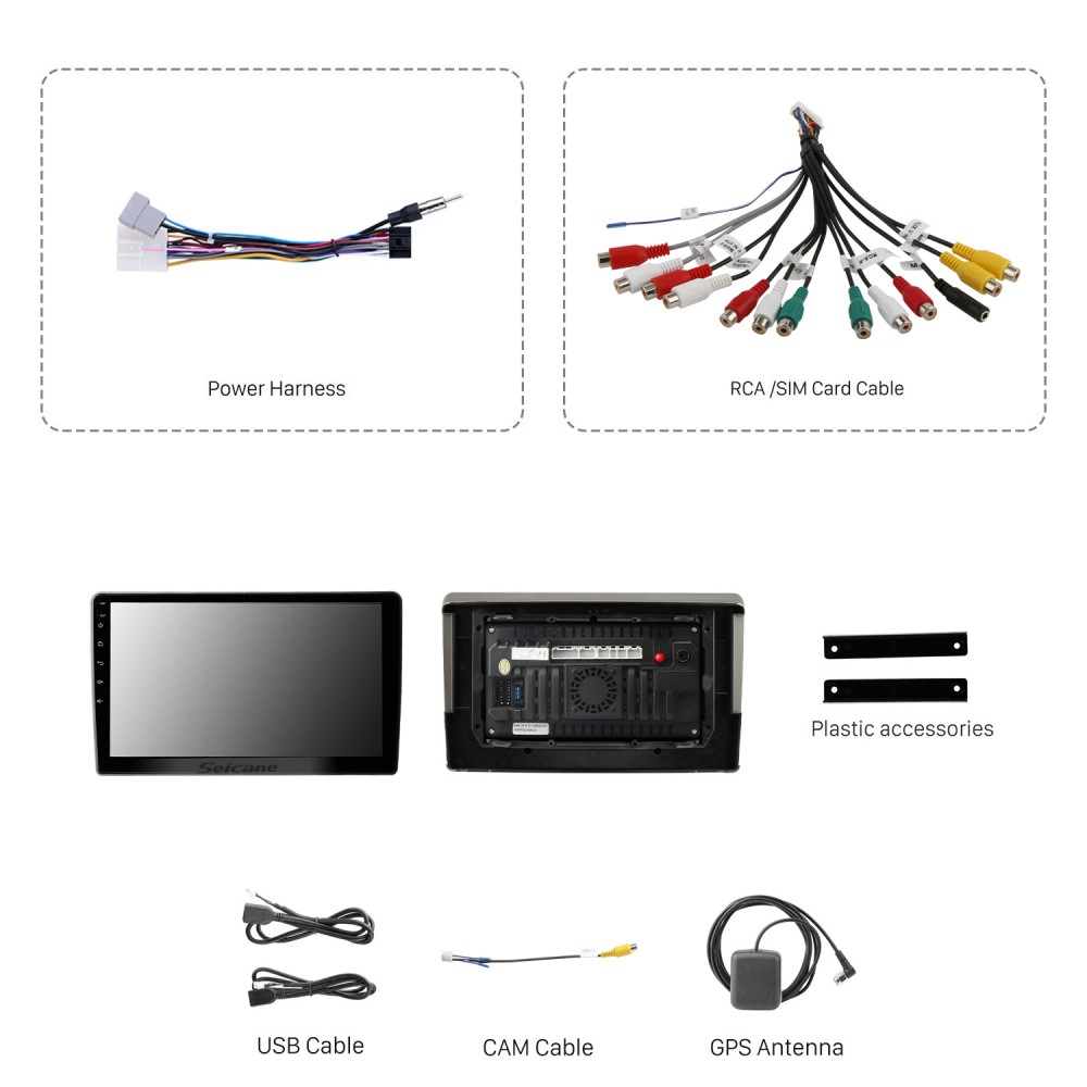 10.1 inch Android 14.0 for NISSAN X-TRAIL 2007 Radio GPS