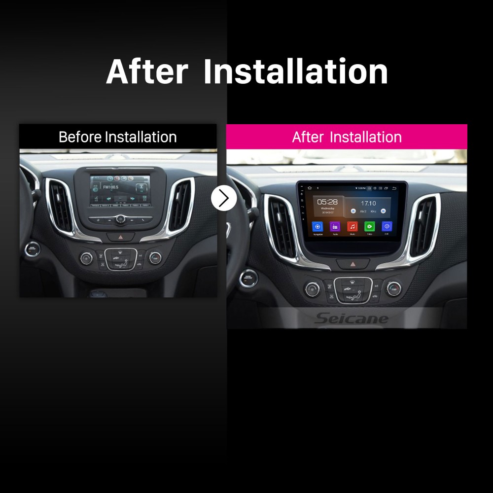 9 Inch 2016 2018 Chevy Chevrolet Equinox Android 11 0 Gps Navigation Radio Bluetooth Hd Touchscreen Carplay