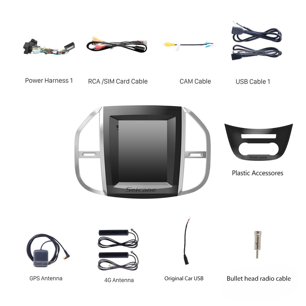 Radionavigation Mercedes Benz Vito W447 2014-2021 – Multigenus