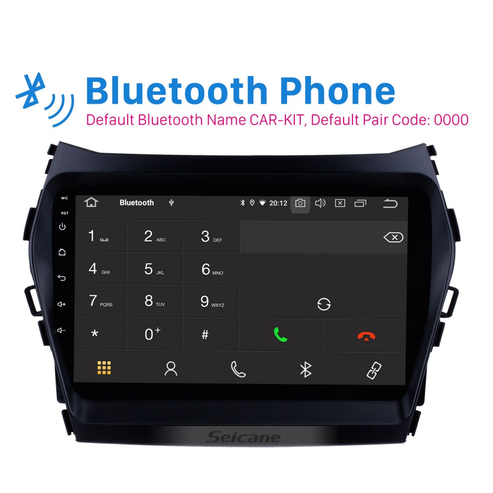 For Hyundai Santa Fe 3 Android 13 Car Radio multimedia Player DSP IPS GPS  For Tesla Screen style 2013 2014 2015 2016 2017