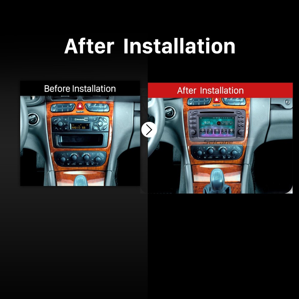Mercedes shop aftermarket radio