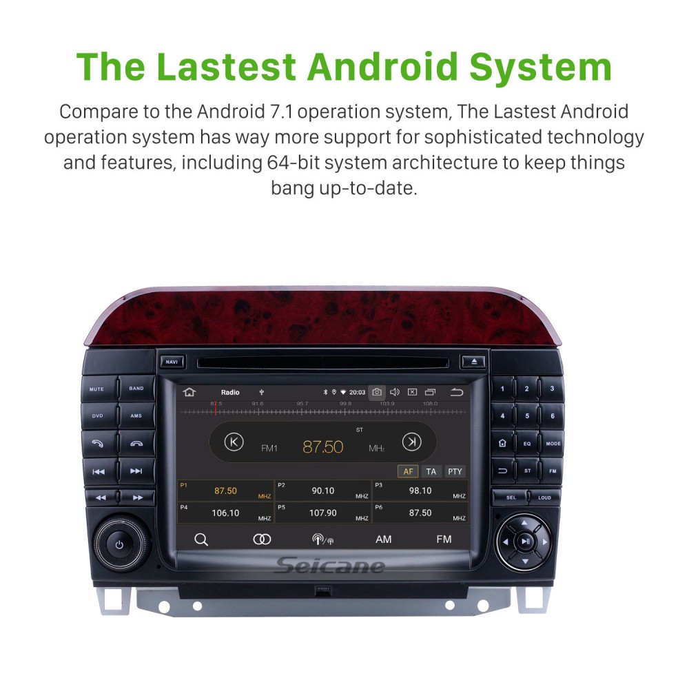 7 inch Android 12.0 HD Touchscreen Radio for 1998-2005 7 inch Android 12.0 HD Touchscreen Radio for 1998-2005