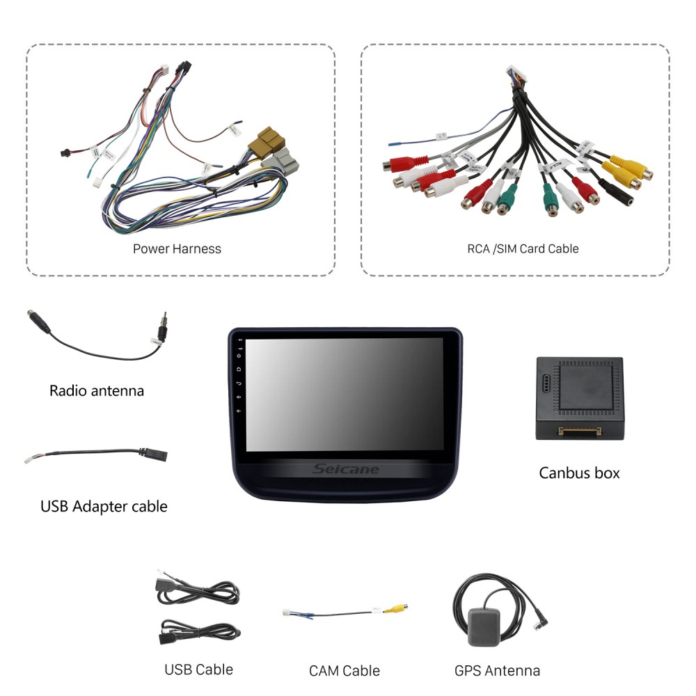 10.1 inch Android 14.0 GPS Navigation Radio for 2016-2018 10.1 inch Android 14.0 GPS Navigation Radio for 2016-2018
