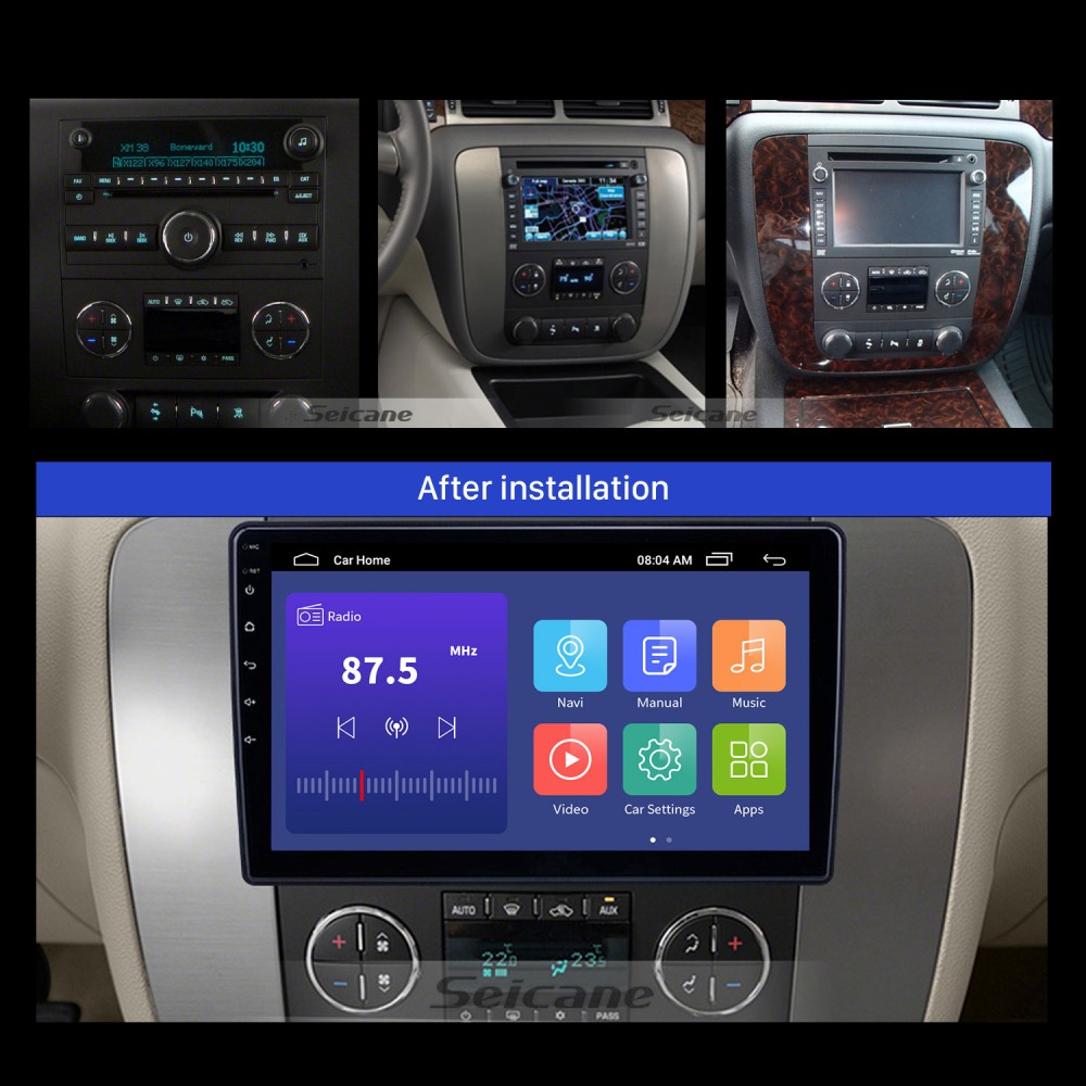 Android Carplay Touchscreen Radio for 2007-2012 GMC 2005
