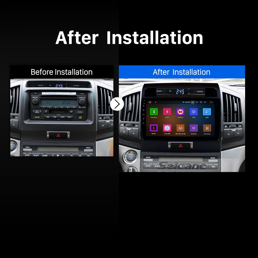2008 land cruiser bluetooth hot sale audio