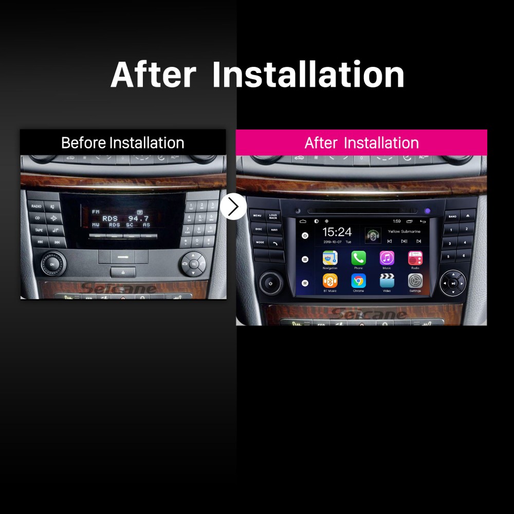 For 2001 2002 2003-2011 Mercedes Benz E-Class W211/CLK W209/G ...