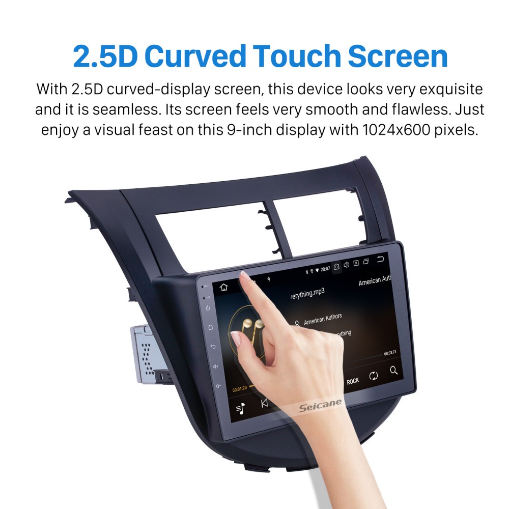 HD Touchscreen 9 inch Android 13.0 For JAC Heyue A30 2014