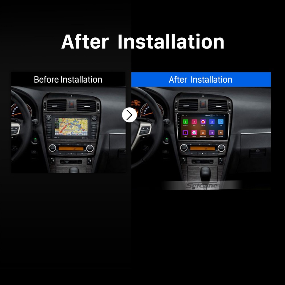 2002 2003-2008 Toyota Avensis Android Radio with Bluetooth