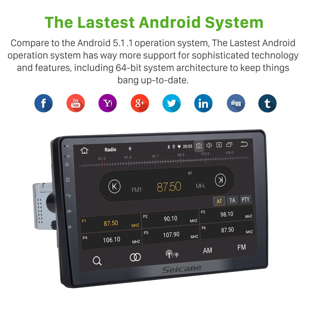 8g 128g 4g Pour Citroen C3-XR 2013-2018 2din Autoradio Multimédia Lecteur  Vidéo Android Navigation GPS Stéréo No 2din Dvd