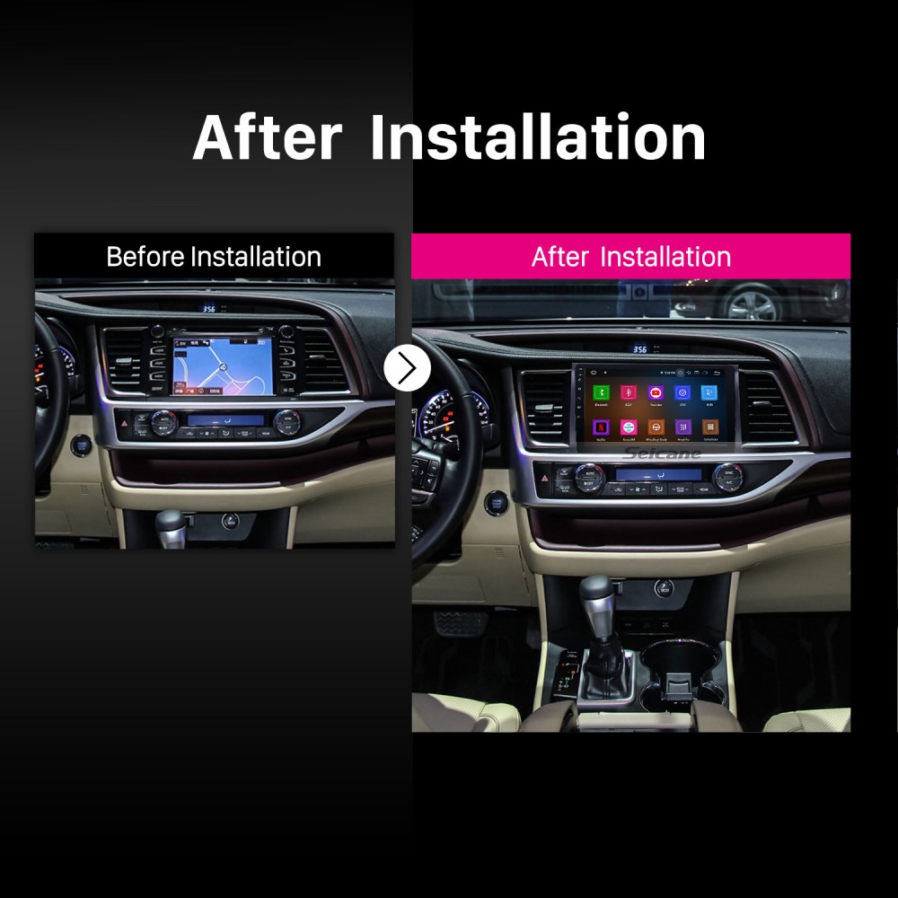 10 1 Inch Android 10 0 Gps Navigation System For 2015 Toyota Highlander Bluetooth Touch Screen Radio Support