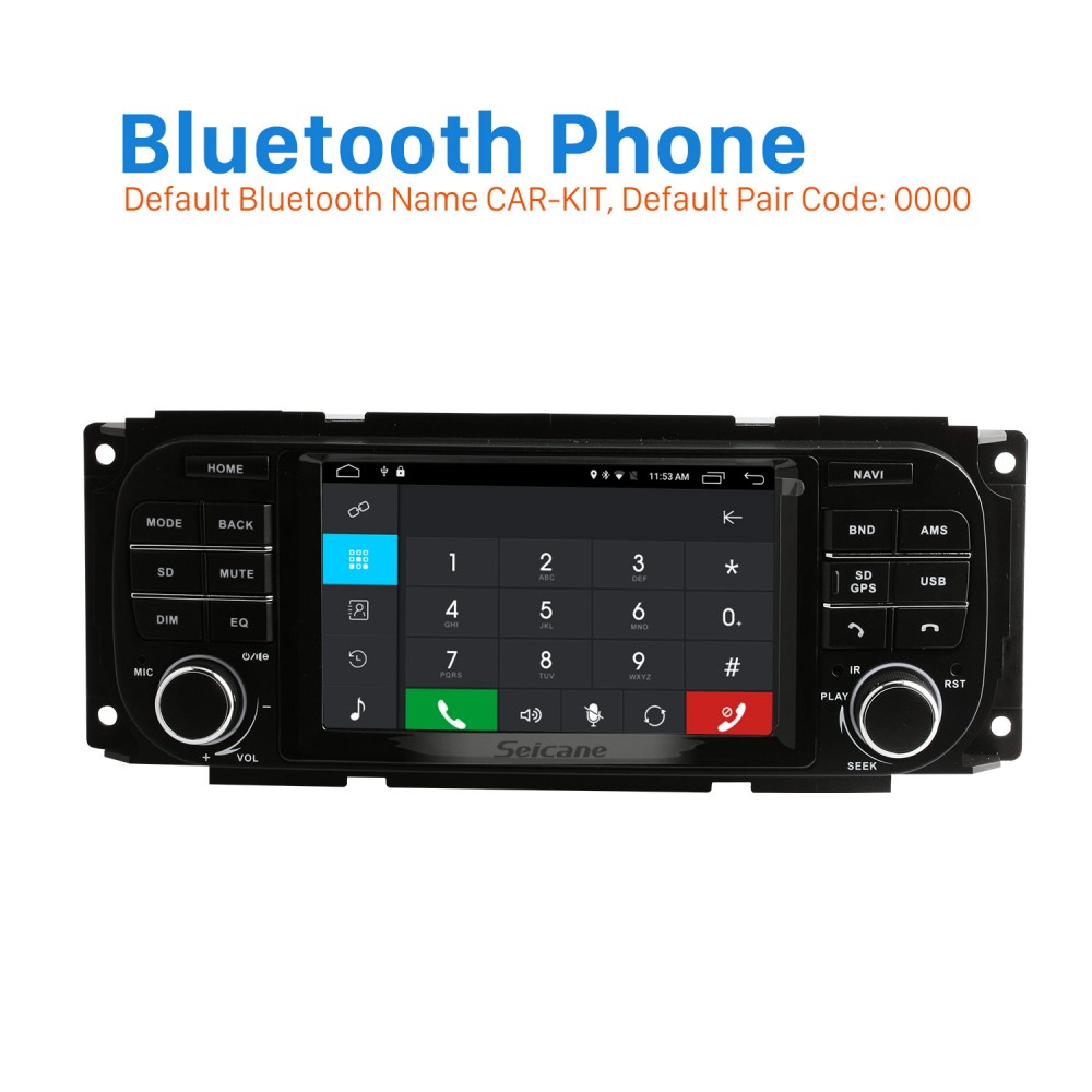 Android 12.0 GPS Navigation System Radio for 2003-2006 Jeep Wrangler with  DVR WIFI OBD2 Bluetooth Steering Wheel control Mirror link