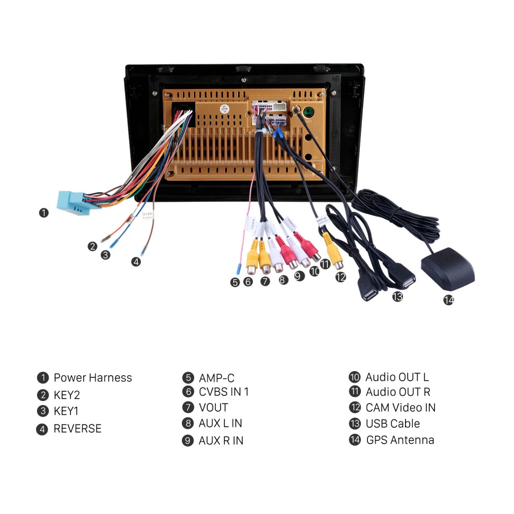 9 inch Android 14.0 for 2021 Chevrolet N400 Stereo GPS