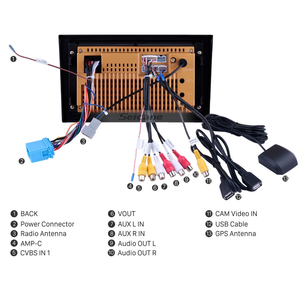 OEM 9 inch Android 14.0 Radio for 2005-2014 Old Suzuki