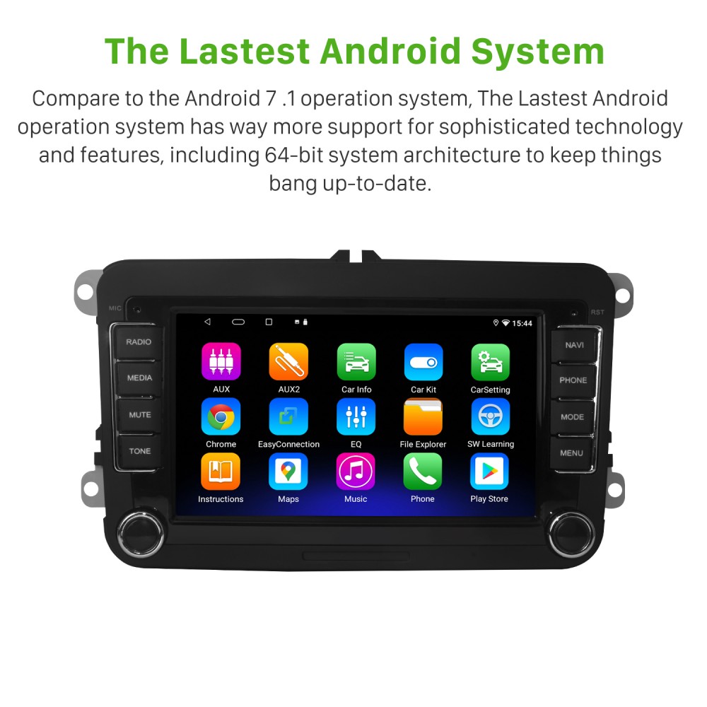 OEM Style 7 inch Android 14.0 for VW Volkswagen Universal OEM Style 7 inch Android 14.0 for VW Volkswagen Universal